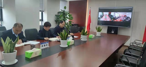 高广飞督导徽盐地产集团定远项目公司党支部组织生涯会